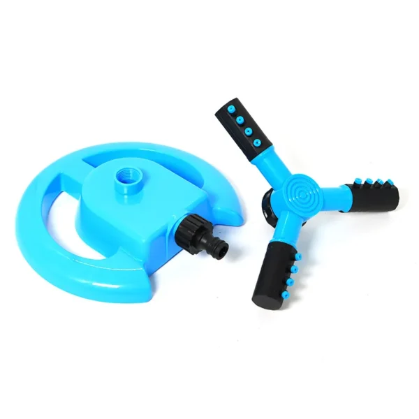 Blue Disc Base Sprinkler – Garden & Lawn Watering Tool (1)
