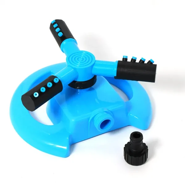Blue Disc Base Sprinkler – Garden & Lawn Watering Tool (2)