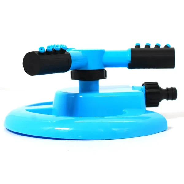 Blue Disc Base Sprinkler – Garden & Lawn Watering Tool (4)
