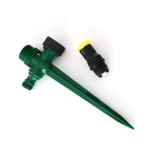 Dark Green Ground Spike Sprinkler – Heavy Duty Garden Sprayer (3)