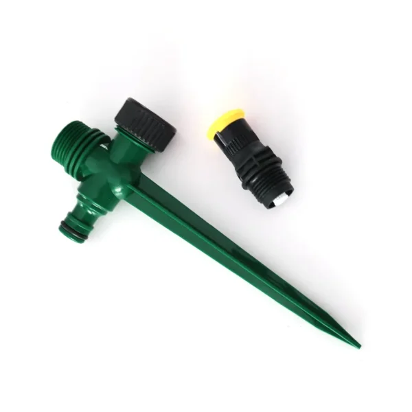 Dark Green Ground Spike Sprinkler – Heavy Duty Garden Sprayer (3)