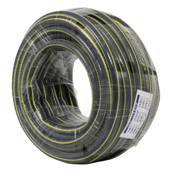 Gray-Yellow Heavy-Duty PVC Hose (1)