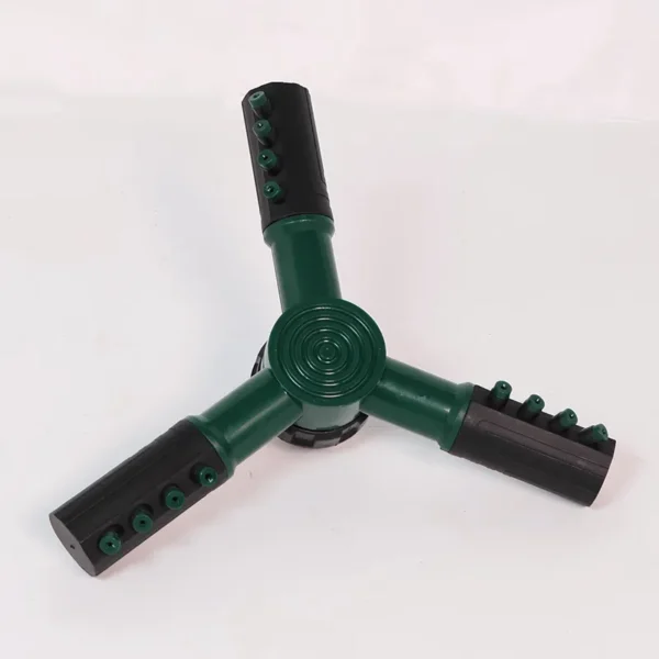 Green Disc Base Sprinkler – 360° Rotary Garden Irrigation (4)