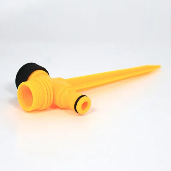 Yellow Flat Head Ground Nail Sprayer – Garden Bed Sprinkler (5)