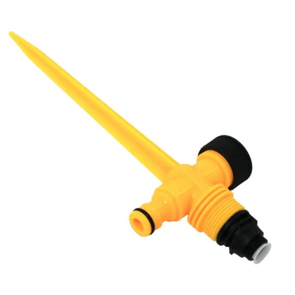 Yellow Ground Spike Sprinkler – Garden Watering Tool (3)