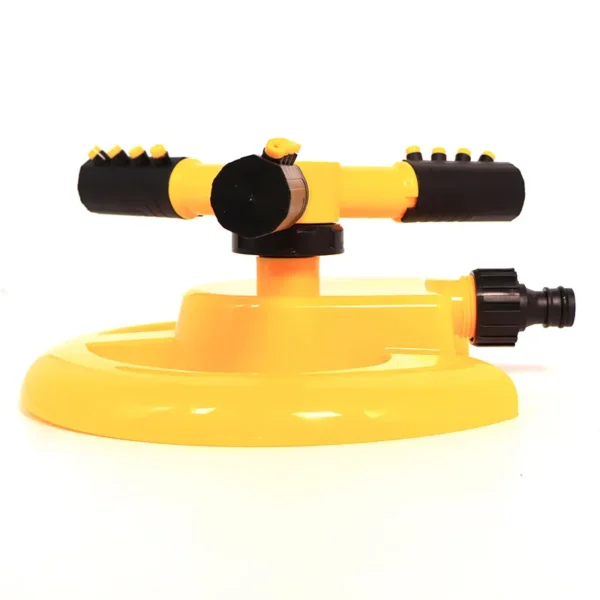 Yellow Ground Spike Sprinkler – Garden Watering Tool (5)