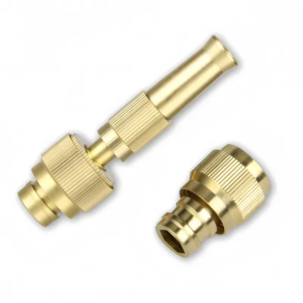 Copper-plated four-minute straight spray gun (1)