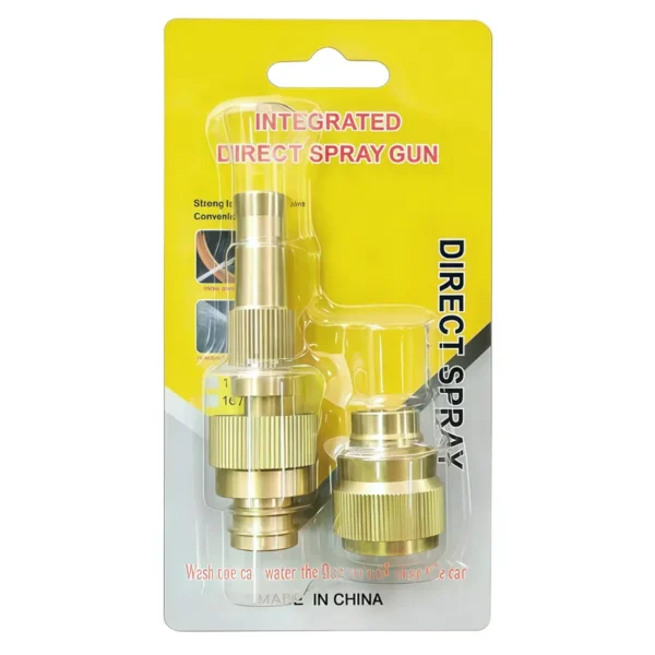 Copper-plated four-minute straight spray gun (3)