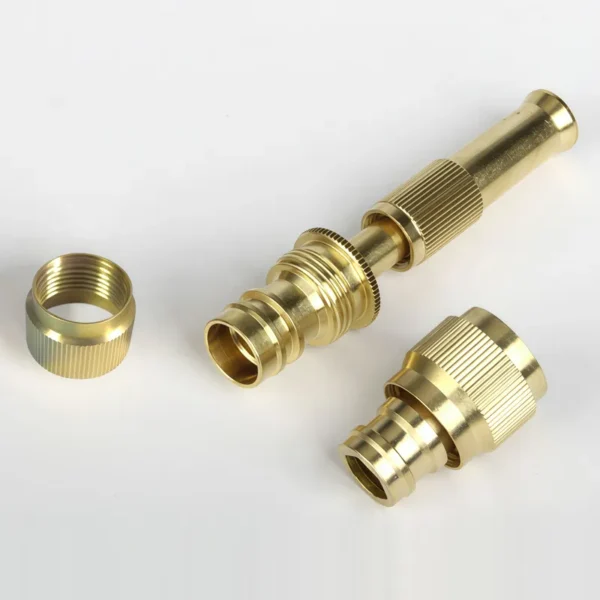 Copper-plated four-minute straight spray gun (6)