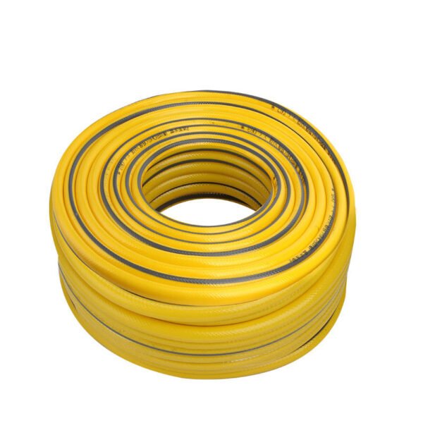 Four Seasons Soft 14kg 200m Black Inside and Yellow Outside Car Wash Hose - Garden Hose (2)