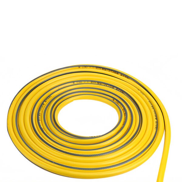 Four Seasons Soft 14kg 200m Black Inside and Yellow Outside Car Wash Hose - Garden Hose (3)