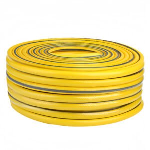 Four Seasons Soft 14kg 200m Black Inside and Yellow Outside Car Wash Hose - Garden Hose (4)