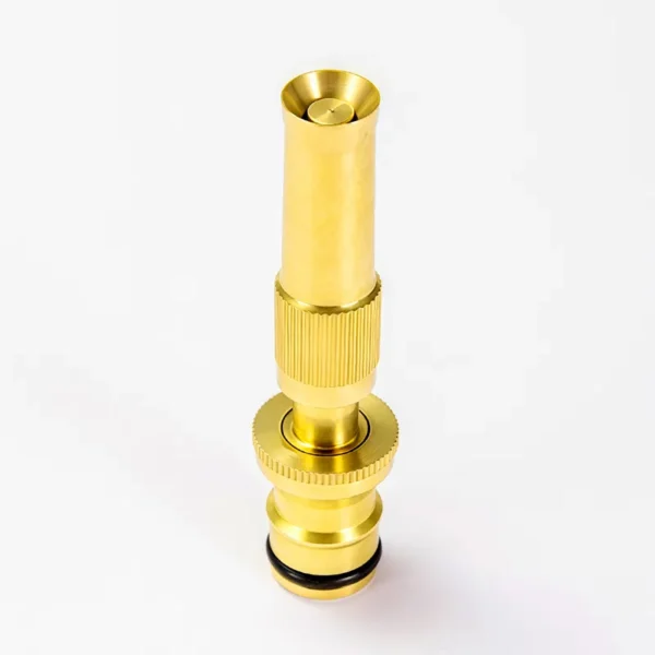 Nipple straight connector car wash watering nozzle copper bubble shell (1)