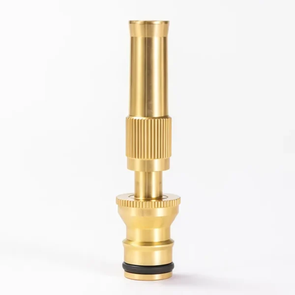 Nipple straight connector car wash watering nozzle copper bubble shell (3)