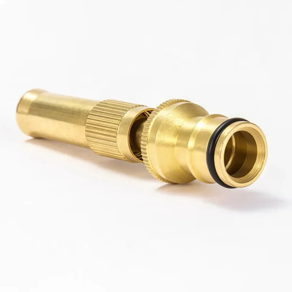 Nipple straight connector car wash watering nozzle copper bubble shell (5)
