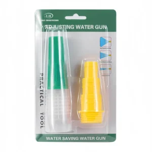 Pagoda-shaped adjustable direct spray car wash plastic water gun (2)