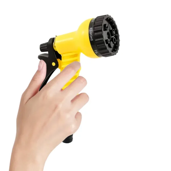 Plastic multifunctional pacifier type car washflower watering gun (1)