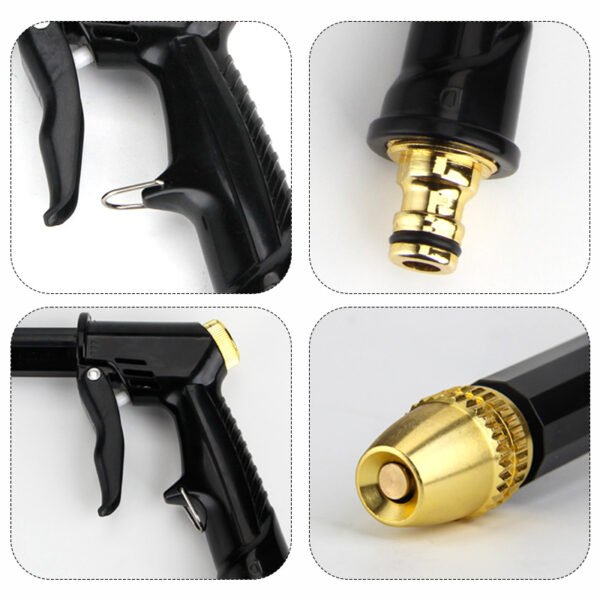Thickened rod high pressure household watering garden multifunctional car washing water gun (1)