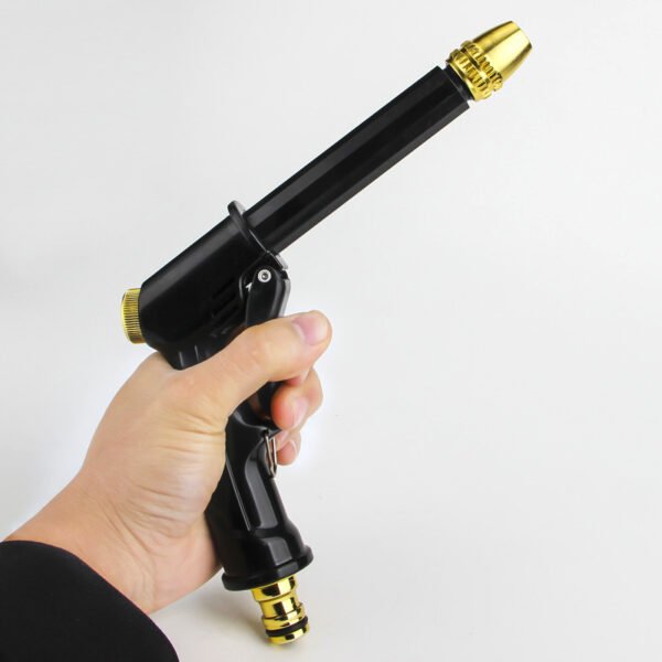 Thickened rod high pressure household watering garden multifunctional car washing water gun (4)