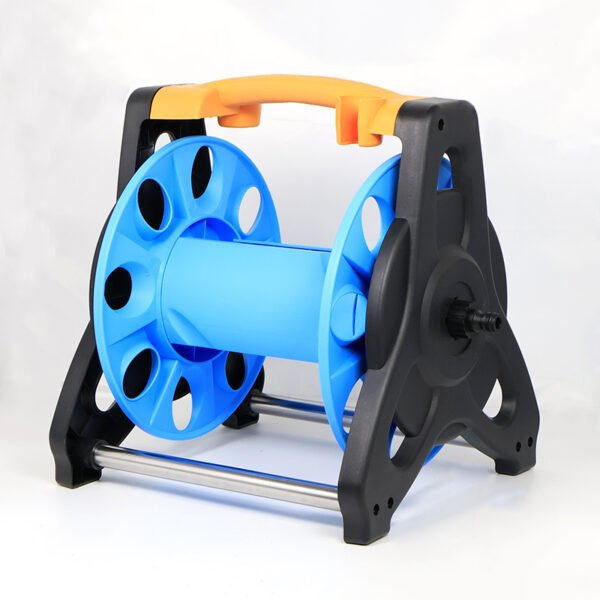 Yellow handle-blue storage cart (2)