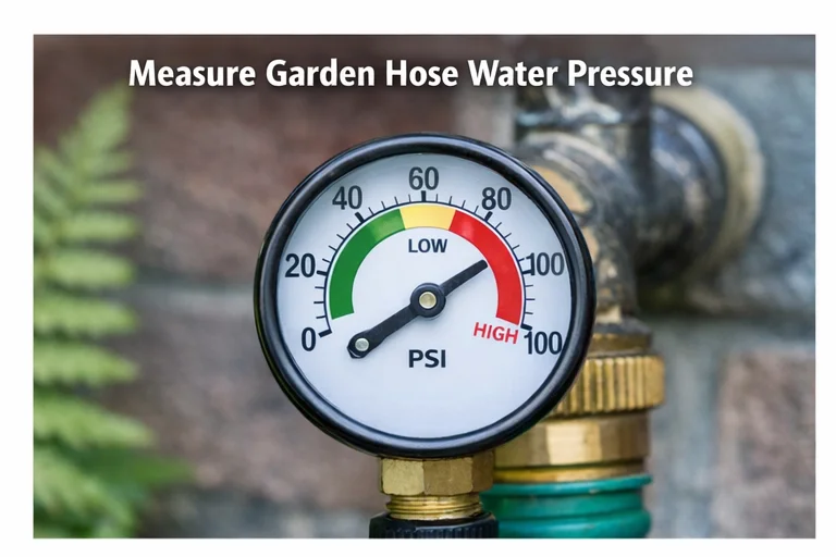 Measure Garden Hose Water Pressure